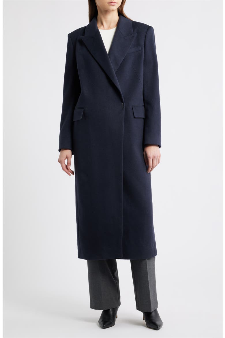 Callafy Cashmere Coat, Main, color, DARK BLUE