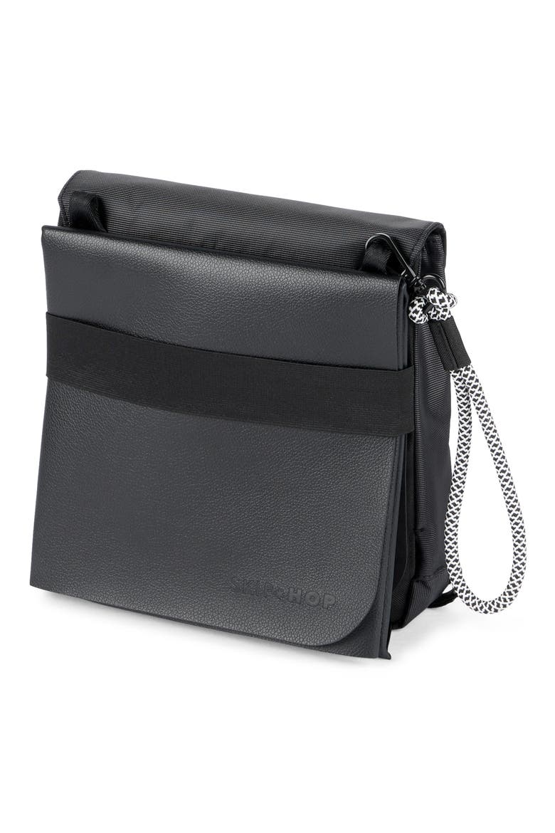 Clean Slate Changing Station Diaper Bag, Alternate, color, BLACK