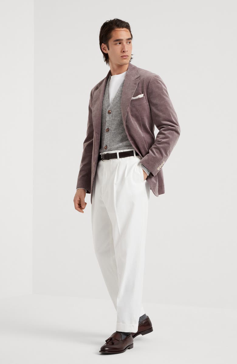 Brunello Cucinelli Deconstructed Cavallo blazer, Alternate, color,