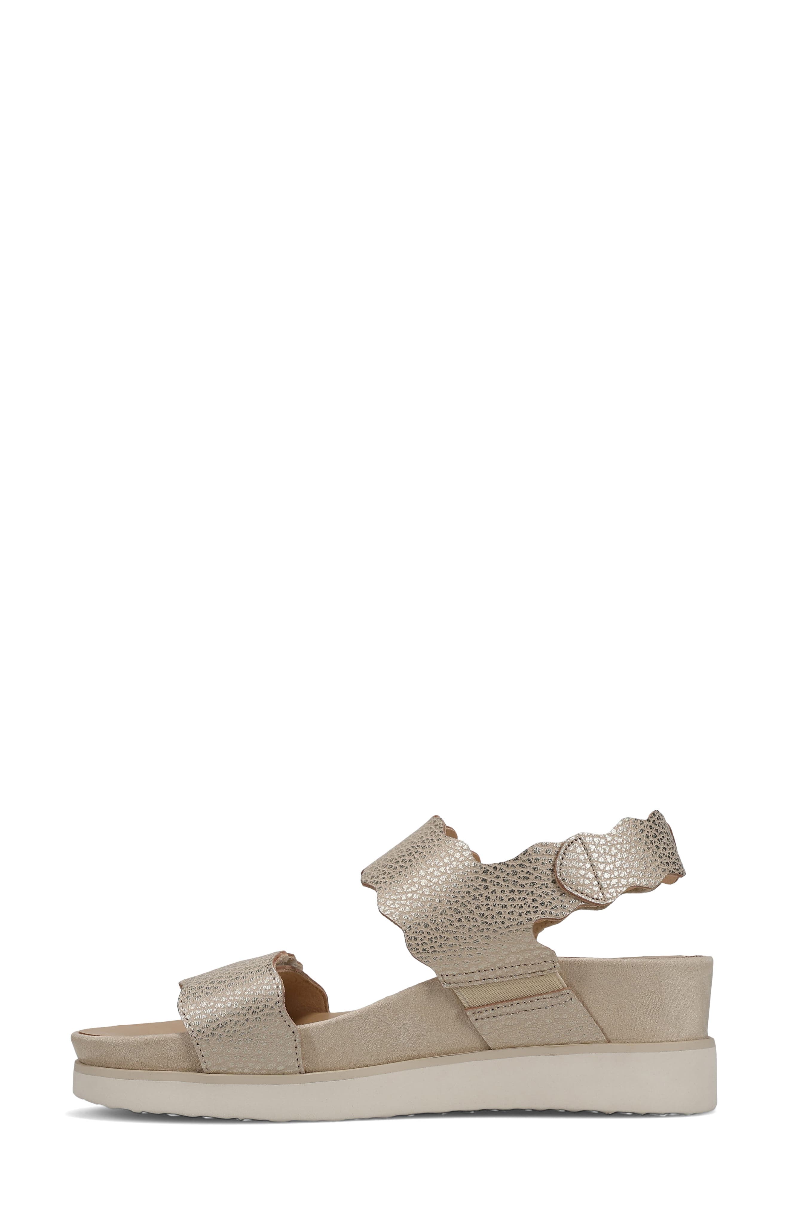VANELi Ulani Platform Wedge Sandal, Alternate, color, Platino