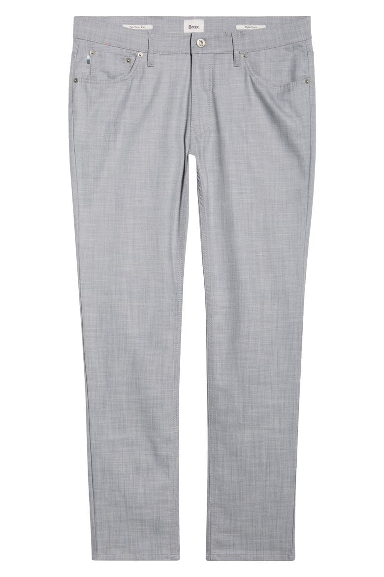 Chuck Stretch Chambray 5-Pocket Pants, Main, color, PLATINO