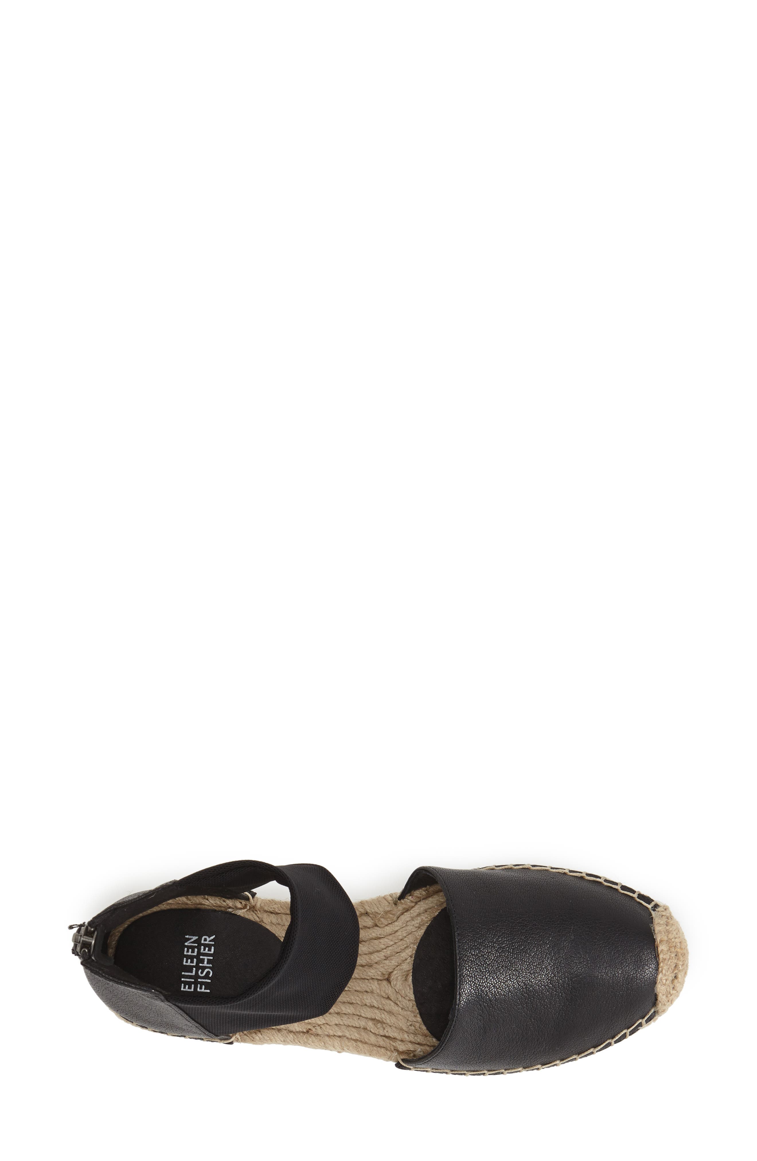 Eileen Fisher 'Coy' Espadrille Skimmer Flat, Alternate, color, 