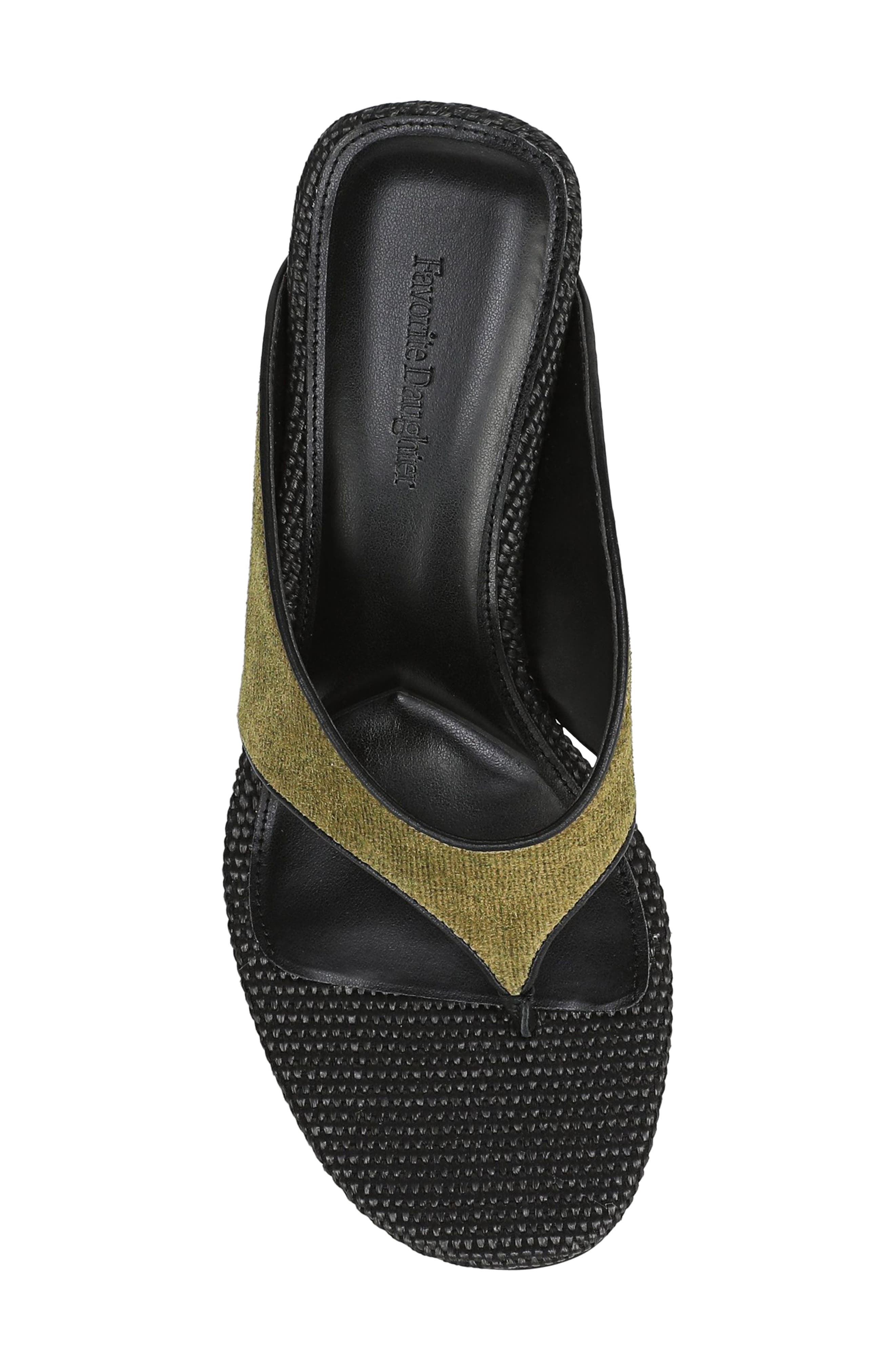 Emerson Wedge Sandal, Alternate, color, LEMONGRASS