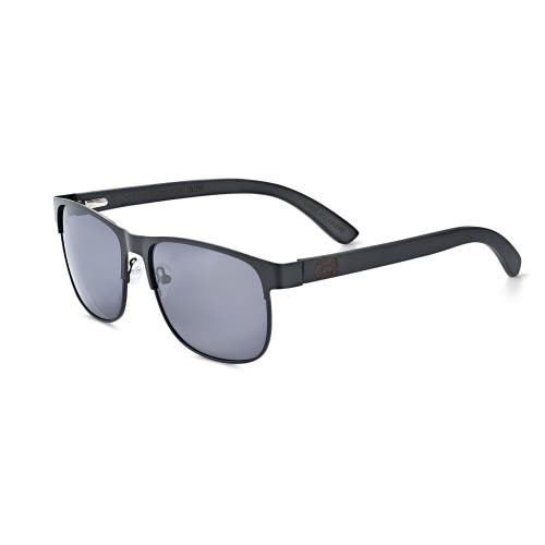 Earth Wood Reine Polarized Sunglasses In Gray