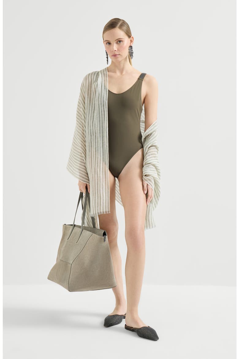 One-piece swimsuit, Alternate, color, Military