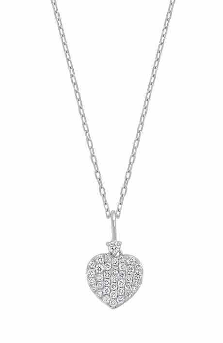 Bony Levy Diamond Heart Pendant Necklace
