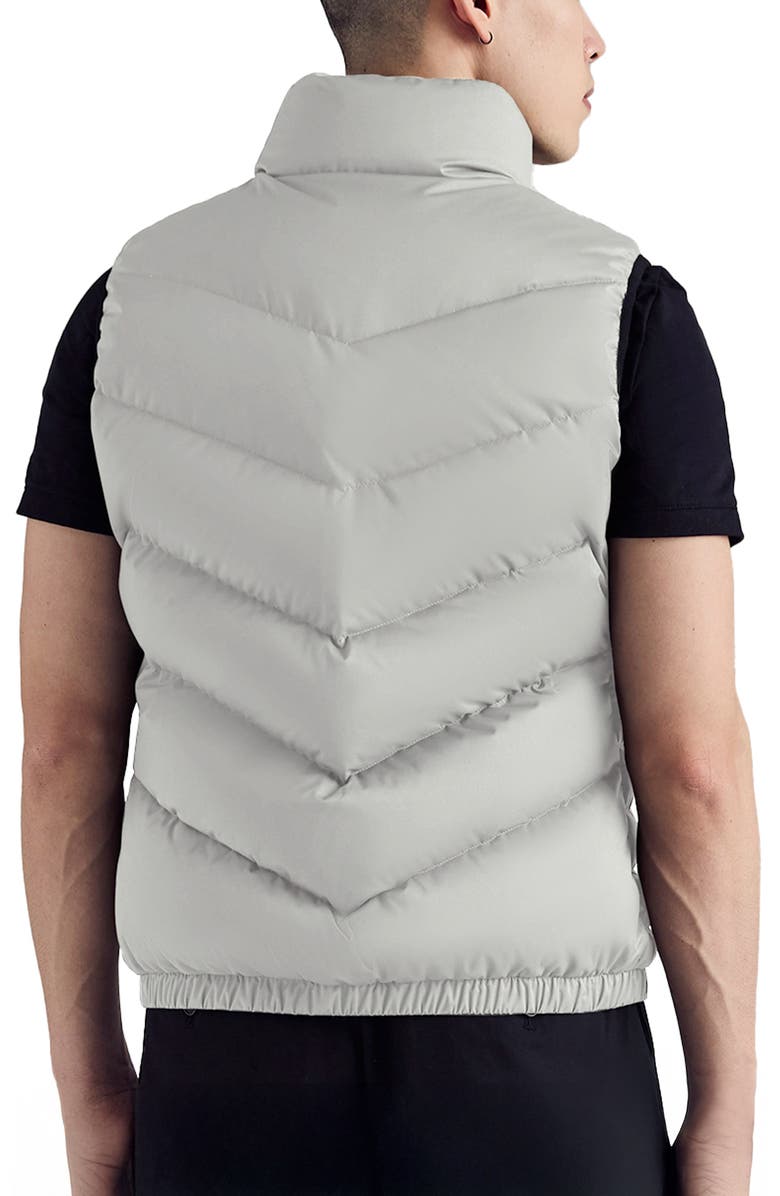 Triple F.A.T. Goose Andrus Men's Puffer Down Vest, Alternate, color, Quiet Grey
