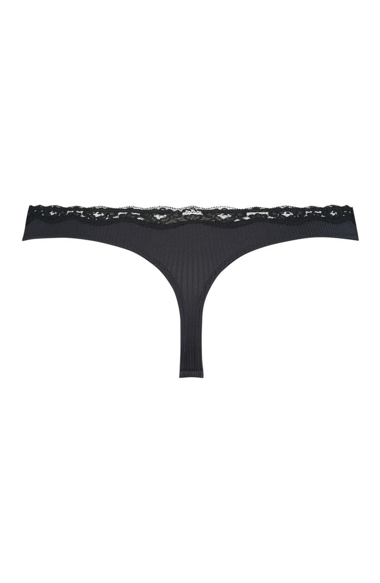 Hunkemöller Lola Thong, Alternate, color, Caviar
