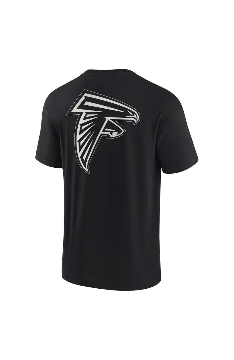 Fanatics Signature Unisex Fanatics Signature Black Atlanta Falcons Elements Super Soft Short Sleeve T-Shirt, Alternate, color, 
