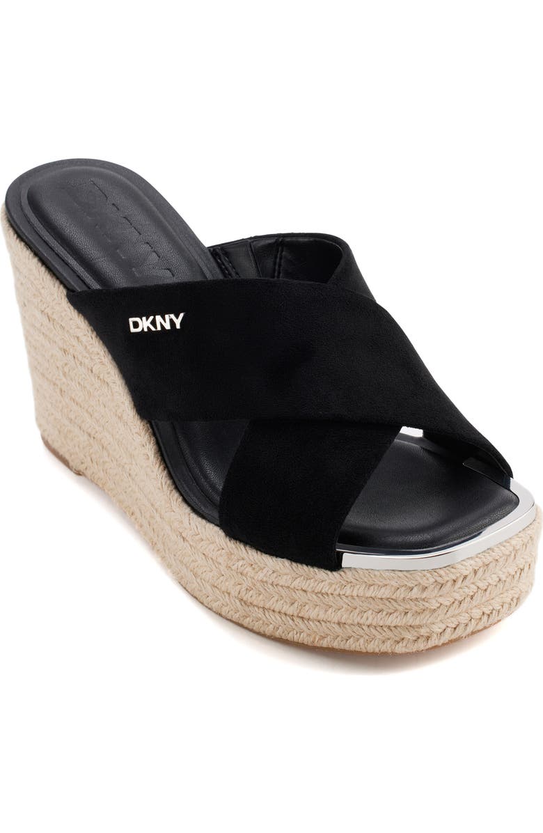 DKNY Maryn Espadrille Wedge Platform Sandal, Main, color,