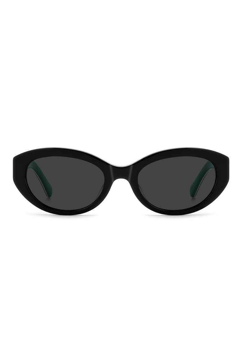 caeley 52mm oval sunglasses, Main, color, 07ZJ-IR