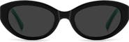 Kate Spade New York caeley 52mm oval sunglasses