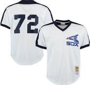 Mitchell & Ness Men's Mitchell & Ness Carlton Fisk White Chicago White Sox Cooperstown Mesh Batting Practice Jersey