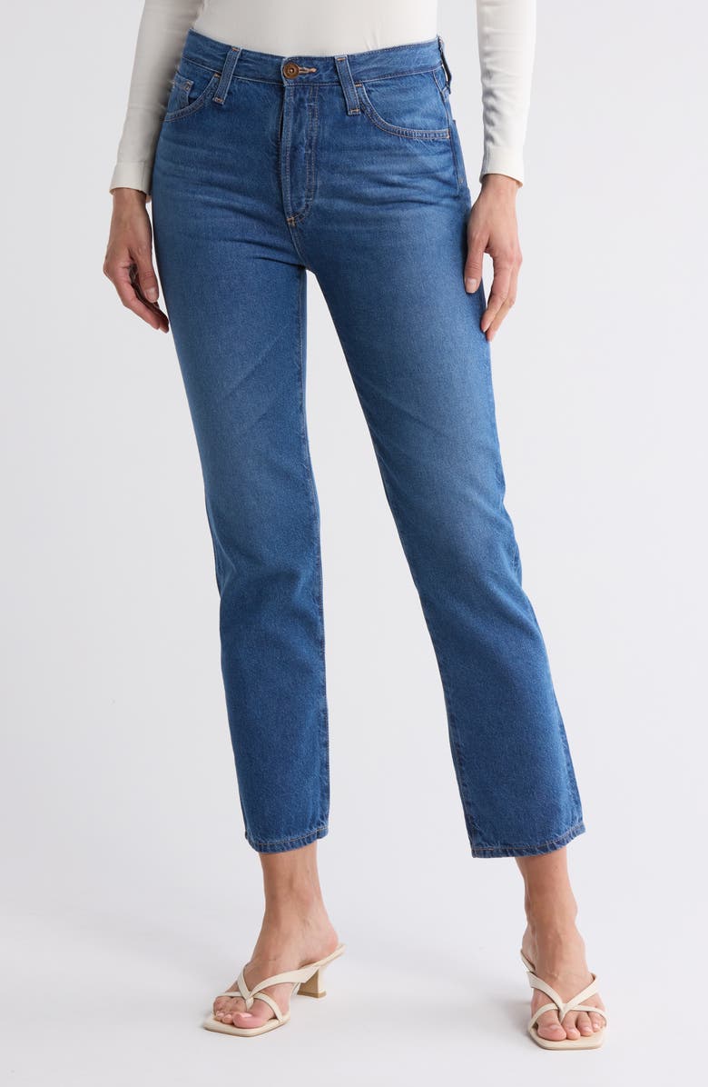 AG Isabelle High Waist Straight Leg Jeans, Main, color, 