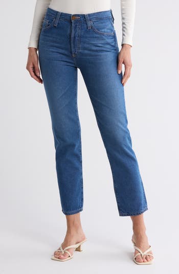 Isabelle High Waist Straight Leg Jeans