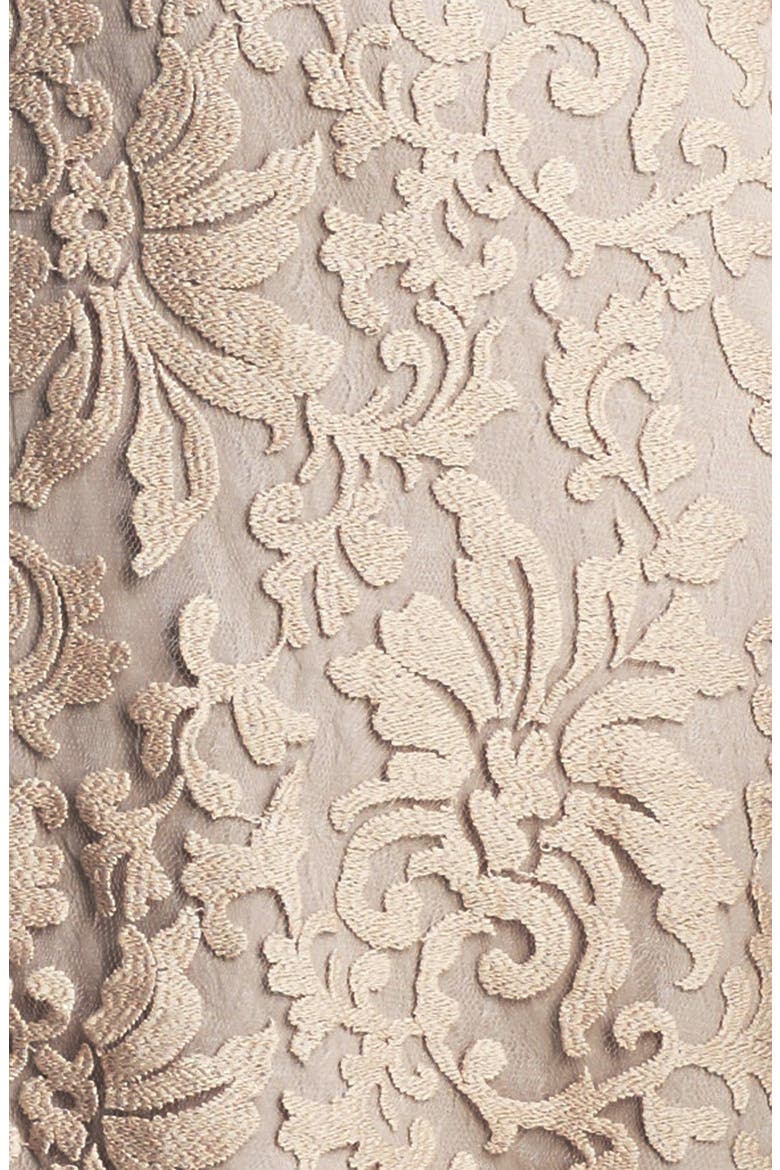 Textured Lace Dress, Alternate, color, SAND
