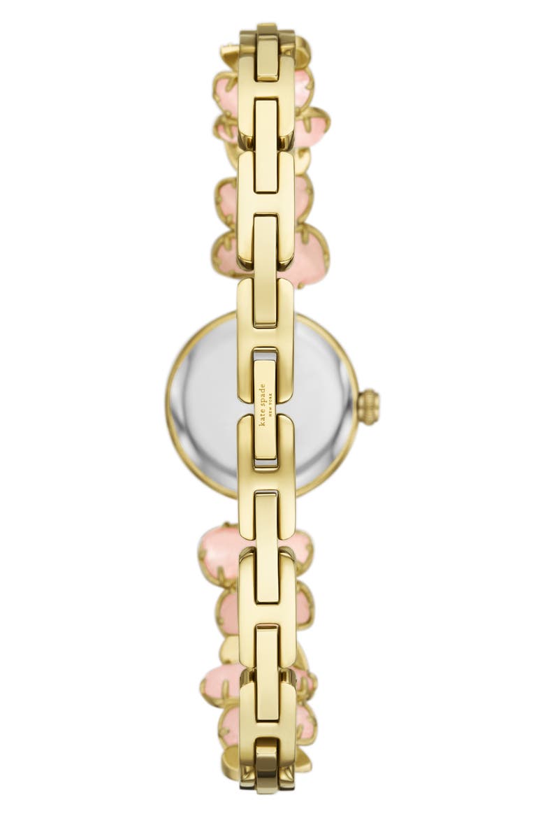 monroe bracelet watch, 20mm, Alternate, color, GOLD/PINK