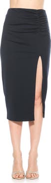 Alexia Admor Zayla Ruched Pencil Skirt