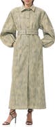 AFRM Carrington Denim Trench Coat