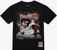 Mitchell & Ness Men's Mitchell & Ness Cal Ripken Jr. Black Baltimore Orioles Legendary Collage Player T-Shirt