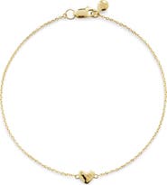 Monica Vinader Mini Heart Chain Bracelet