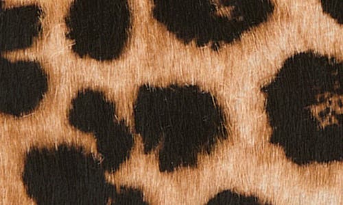Veronica Beard Leopard Zip Pouch Bag Charm
