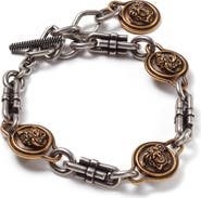 Versace Novantatré Mixed Metal Bracelet