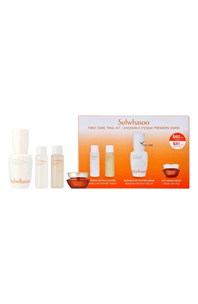 Sulwhasoo First Care Trial Set (Limited Edition) $86 Value, Main, color,