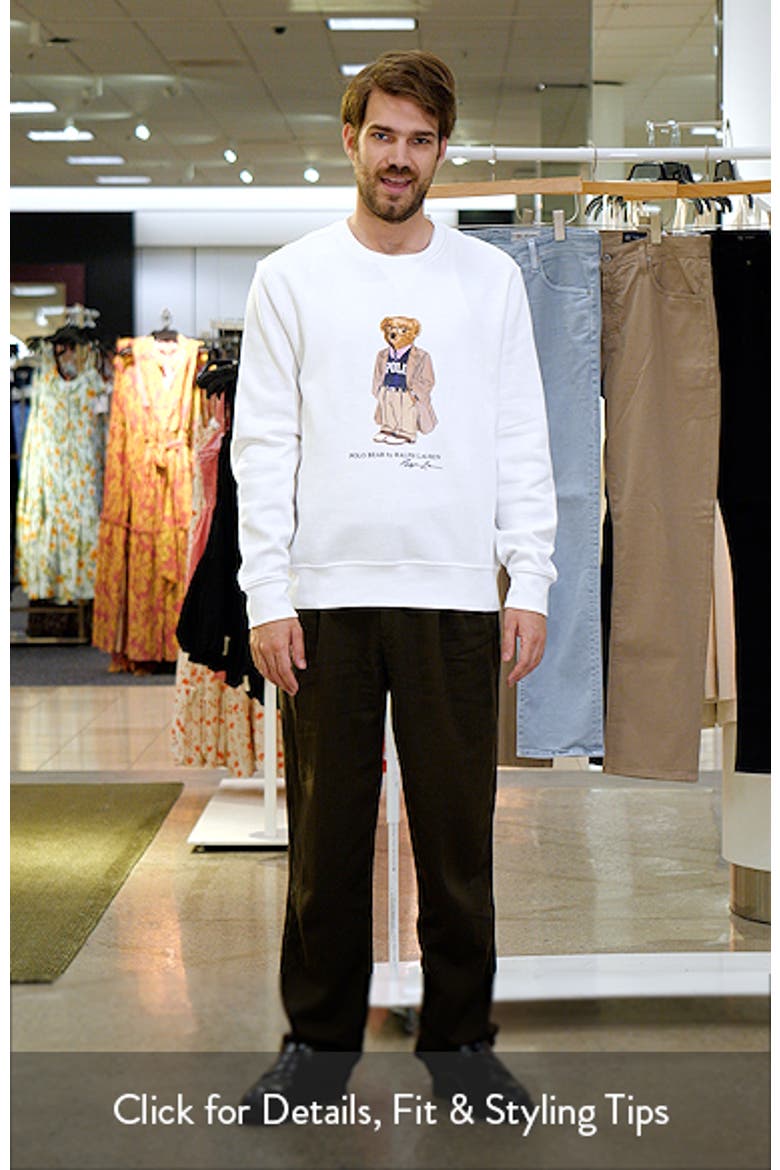 Polo Bear Graphic Sweatshirt video