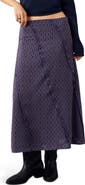 MANGO TEEN Floral Print Maxi Skirt