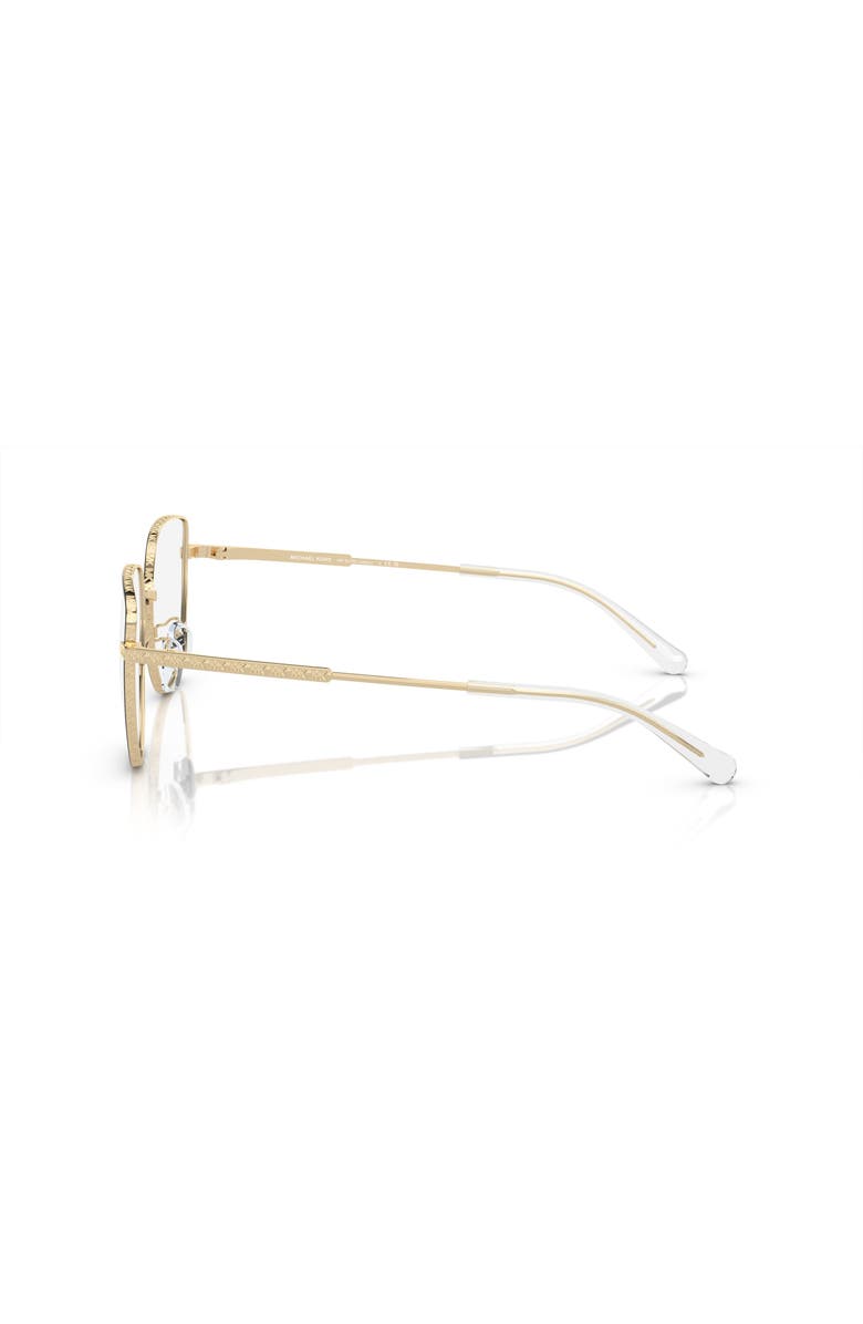Michael Kors 55mm Round optical glasses, Alternate, color, Gold