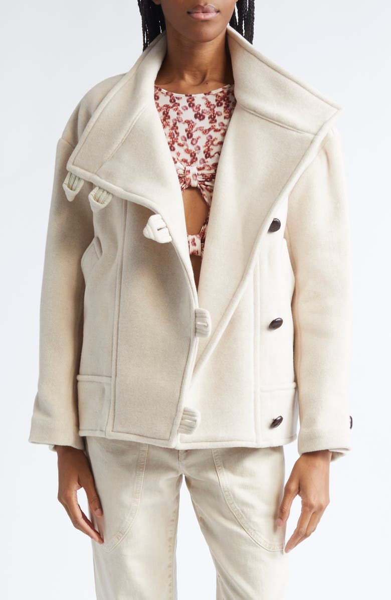 Isabel Marant Hanis Wool Blend Jacket, Main, color, 