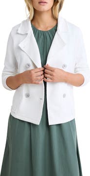 nz BY NIC AND ZOE Cotton Blend French Terry Jacket