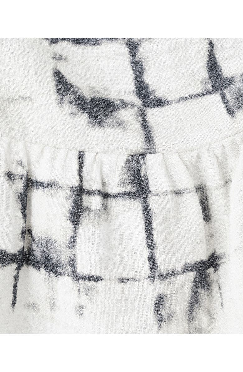 MANGO TEEN Tie Dye Strapless Top, Alternate, color, 
