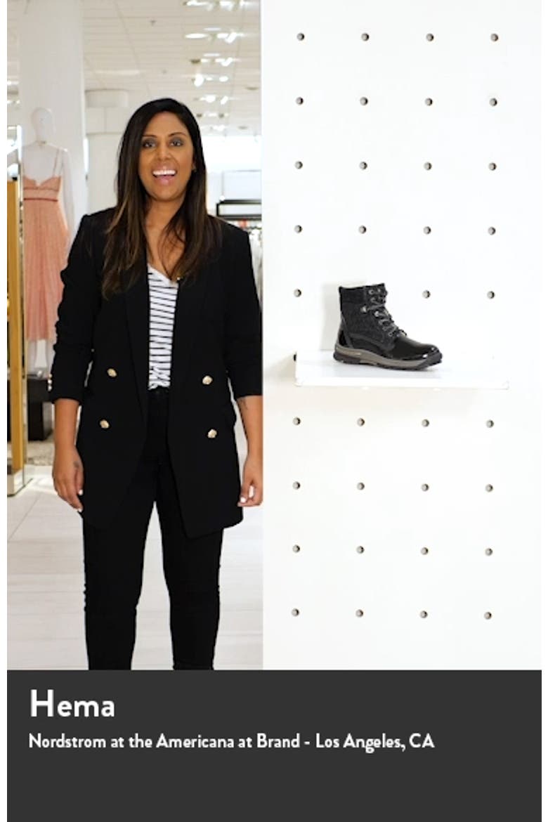 Gift Lace Up Wool & Leather Boot video