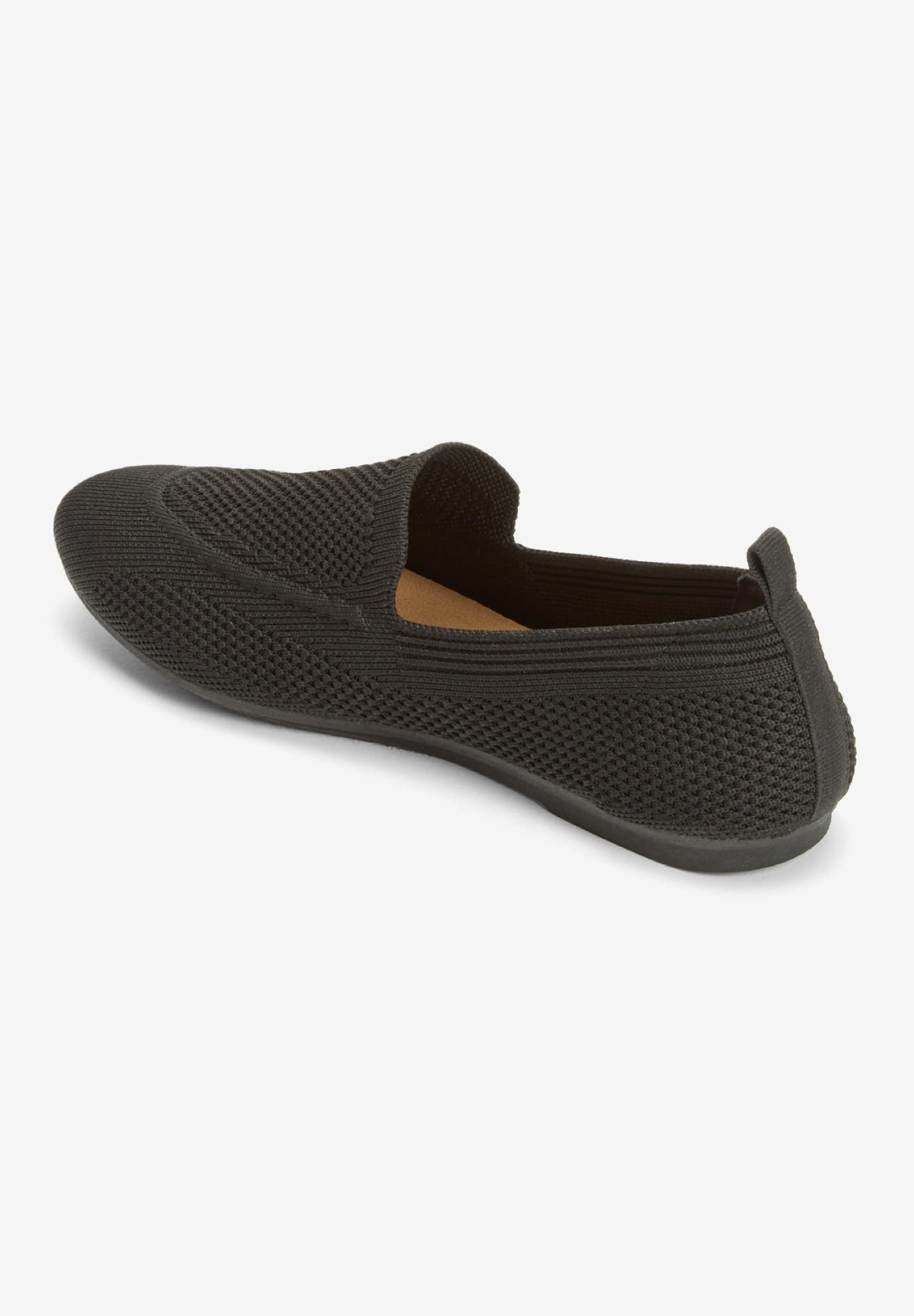 Comfortview The Sabrina Slip On Flat, Alternate, color, Black