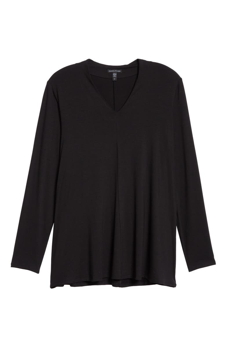 Eileen Fisher V-Neck Top, Alternate, color, 