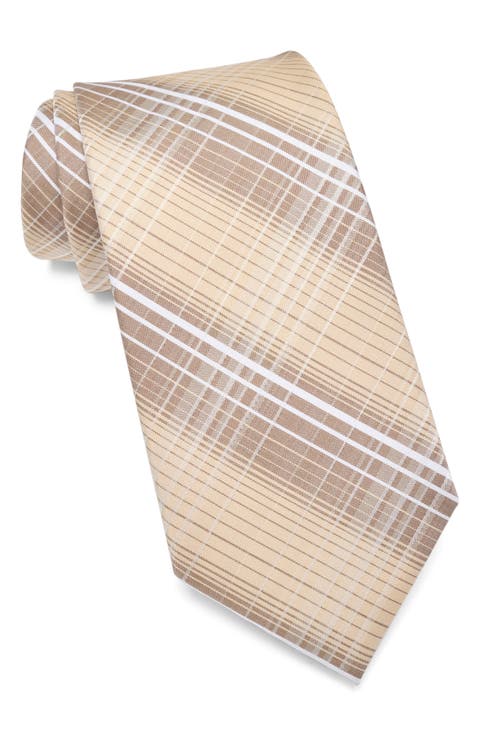 Nelson Plaid Tie