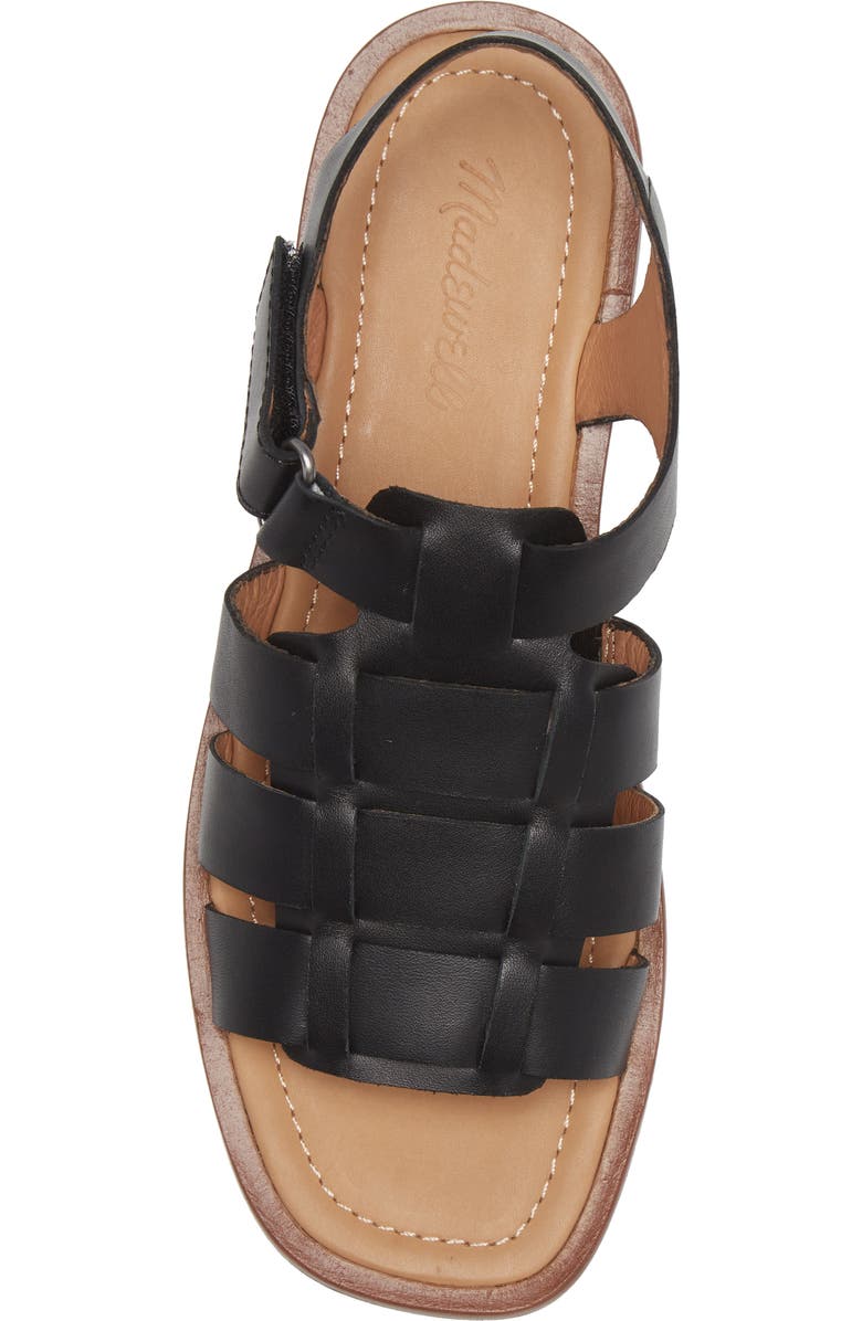 Madewell The Fisherman Flatform Sandal, Alternate, color,