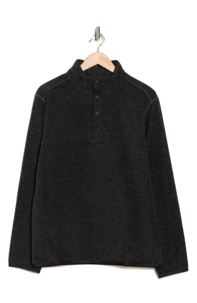 Tommy Bahama Arch Cape Recycled Polyester Pullover, Alternate, color, Black