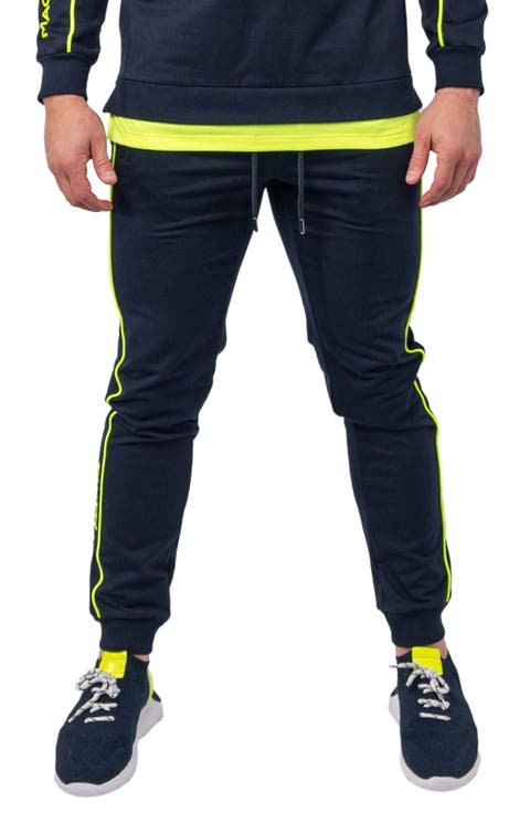 Current Blue Side Stripe Joggers