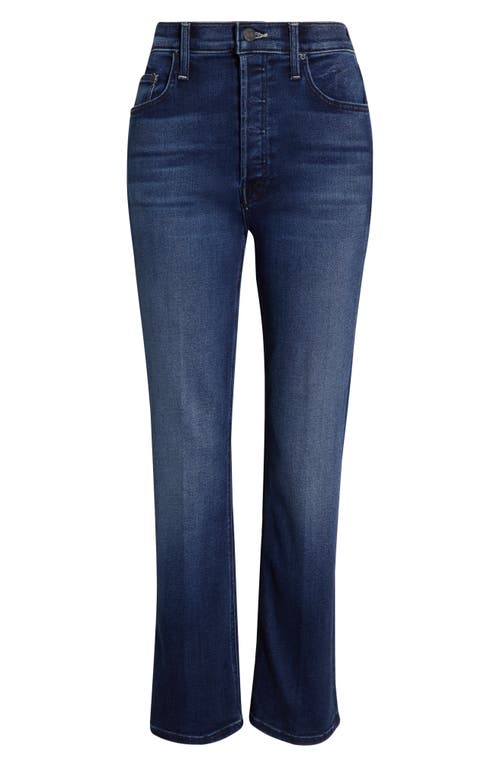 Mother The Tripper High Waist Ankle Taper Leg Jeans In Blue