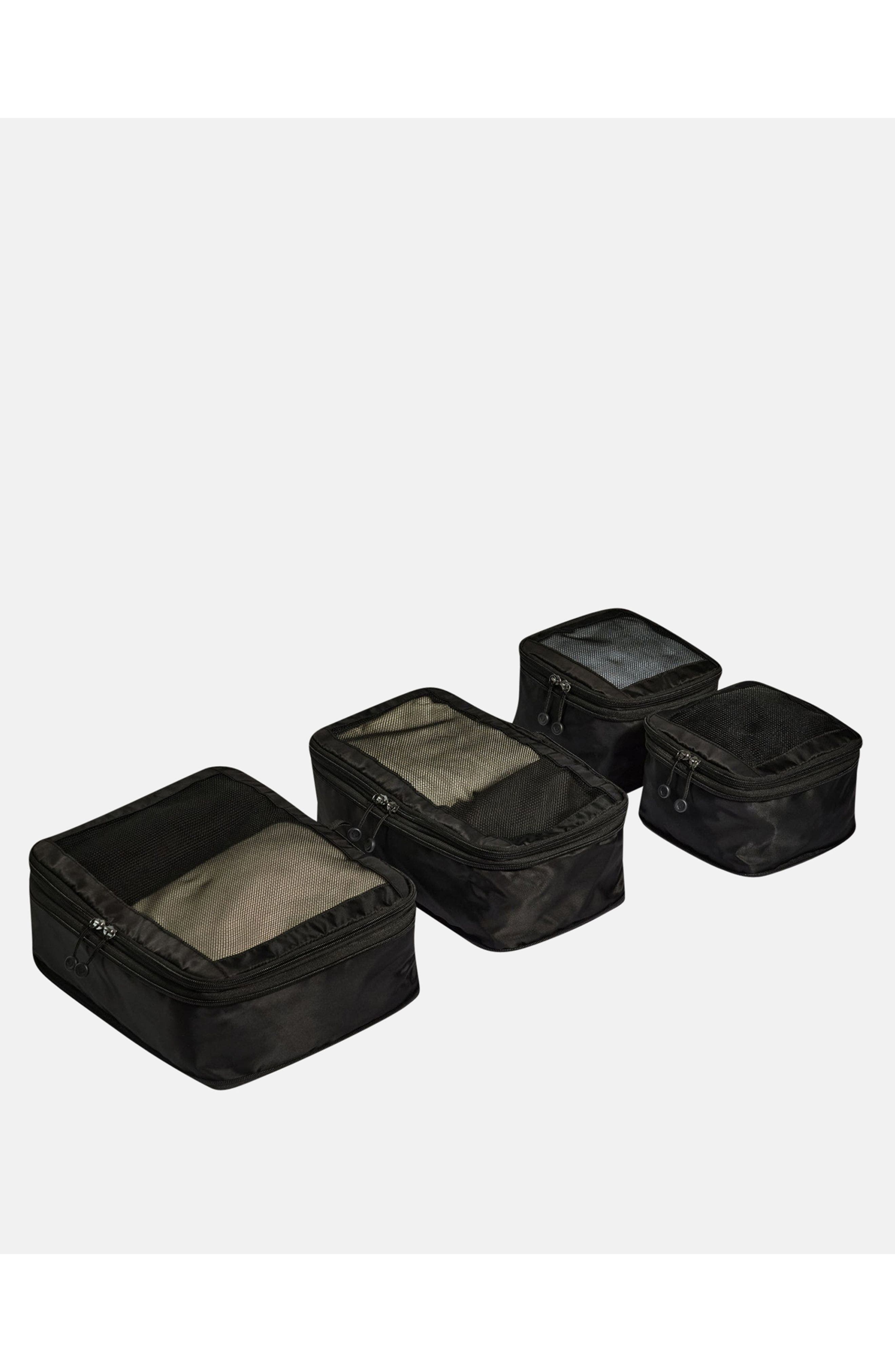 ANTLER Chelsea Packing Cube 4 - Pack, Alternate, color, Black