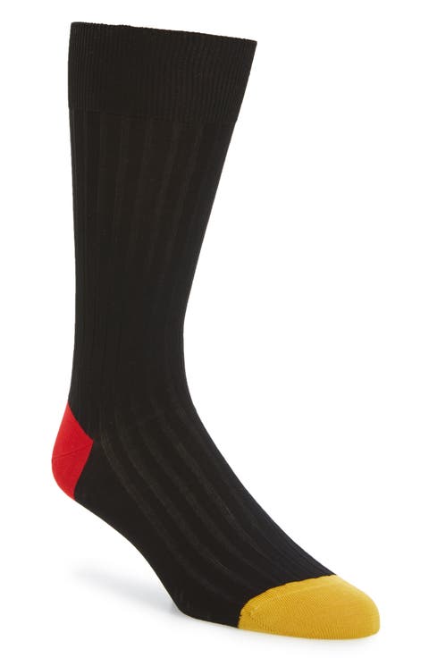 Portobello Ribbed Socks