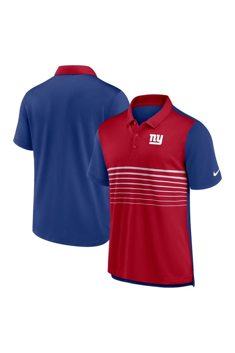 Men's Nike Royal/Red New York Giants Fashion Performance Polo, Main, color, Royal