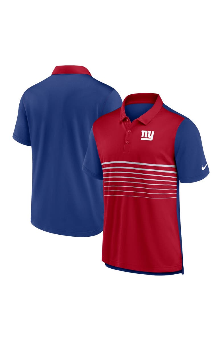 Nike Men's Nike Royal/Red New York Giants Fashion Performance Polo, Main, color, Royal
