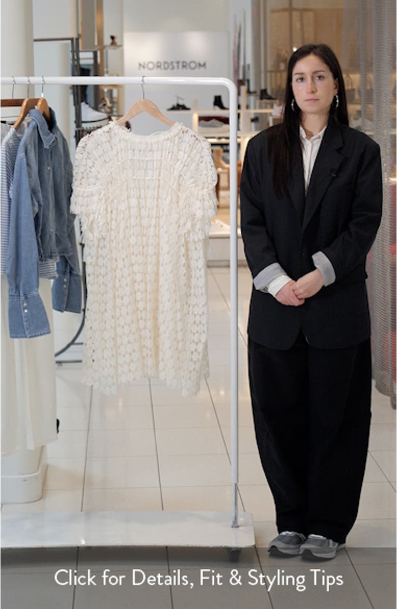 Layla Lace Trapeze Dress, sales video thumbnail