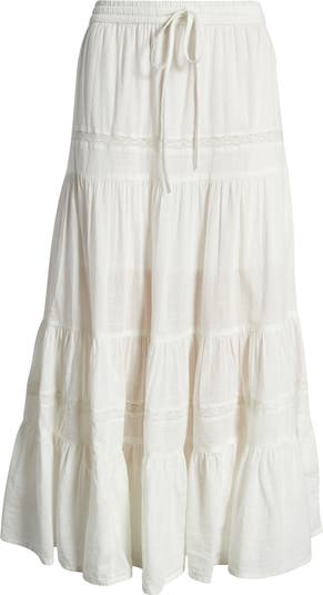 BP. Tiered Cotton Maxi Skirt | Nordstrom