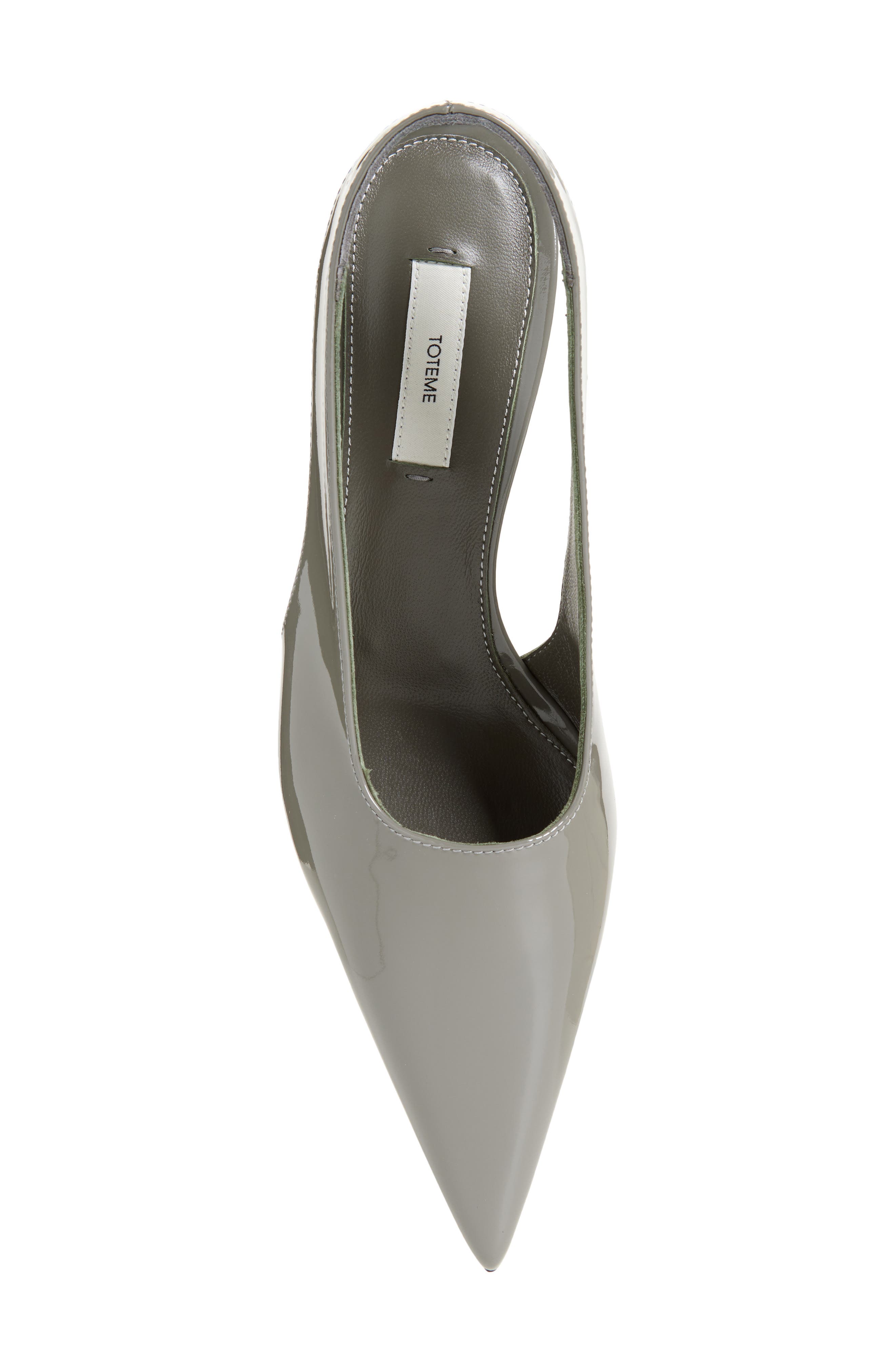 Classic Kitten Heel Slingback Pump, Alternate, color, GREY