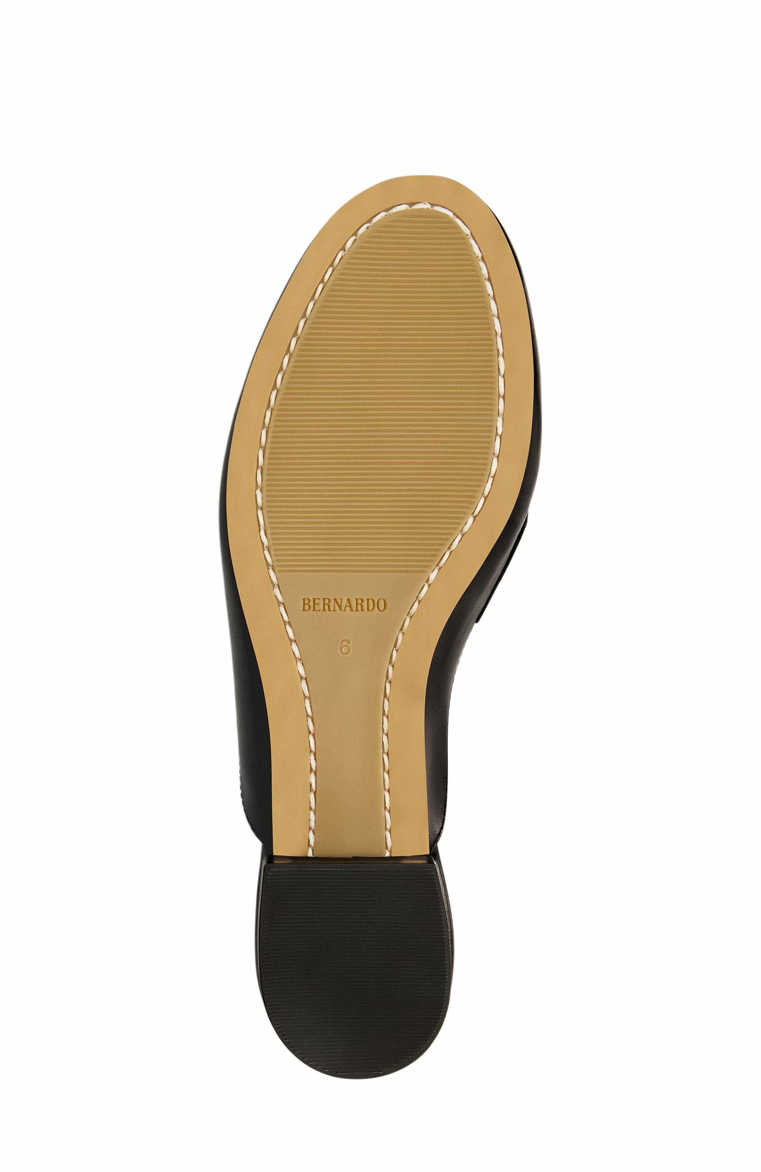 Bernardo Footwear Balda Loafer Mule, Alternate, color, Black